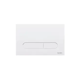 Duravit DuraSystem А2 Beta 100 Клавиша смыва для унитаза, двойной смыв, цвет: белый