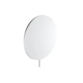 Fantini Young Зеркло косметическое настенное круглое 20 см, отделка матовая натуральная сталь