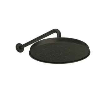 Gessi Venti20 Верхний душ &Oslash;32.8см., с настенным держателем 38.9см., цвет: Aged Bronze