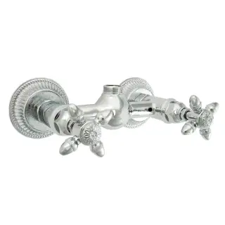 Nicolazzi Impero Смеситель для душа без гибкого шланга и лейки на 2 отверстия, цвет: хром