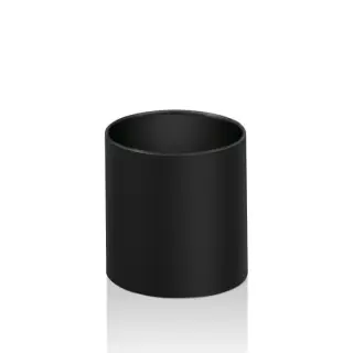 Decor Walther DW 105 Ведро для мусора, напольное, цвет: черный матовый