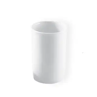 Decor Walther DW 609 Стакан для зубных шёток, фарфор, настольный, цвет: белый