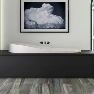 Knief Relax Fit Ванна 0400-268 встроенная 180x85x62см с ножками (перелив стандартный), без слива-перел, цвет: белый (продается со сливом 0100-091-06)