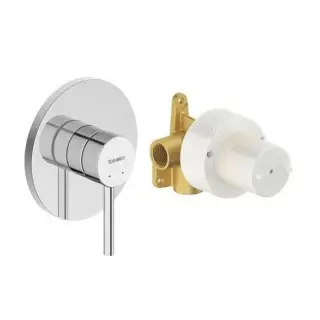 Duravit Circle Смеситель для душа, встраиваемый, цвет: хром