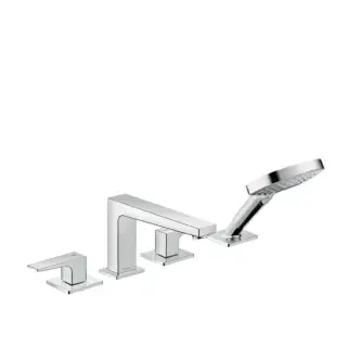 Hansgrohe Metropol Смеситель на борт ванны , на 4 отв., цвет: хром