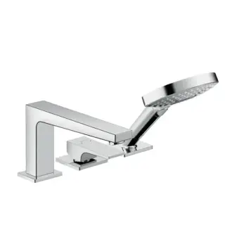 Hansgrohe Metropol Смеситель на борт ванны , на 3 отв., цвет: хром