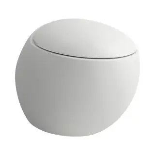 Laufen Alessi One Унитаз подвесной 58х39см, безободковый, покрытие LLC, цвет: белый матовый