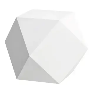 Laufen Home collection Керамический полигедрон 350х350х350 мм IKOS, напольный, цвет: белый глянцевый