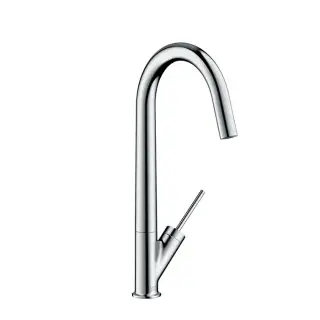 Axor Starck Смеситель для кухни, однорычажный, на 1 отв, излив 216мм, цвет: под сталь