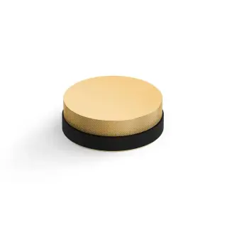 Decor Walther Club Дверной стопор 3.1x9x9см., круглый, цвет: золото