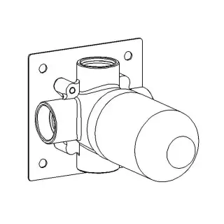 Carimali Встраиваемая часть дивертора на 3 потока воды