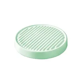 Artceram Cartesio Мыльница d22см., настольная, керамическая, цвет: зеленый глянцевый