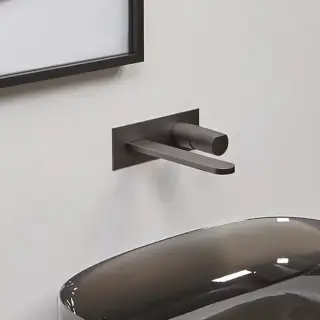 Antonio Lupi Indigo Смеситель для раковины, встраиваемый, излив: 250мм, цвет: графит