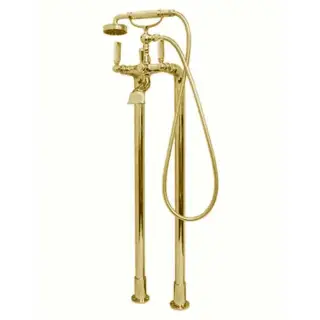 Bossini Liberty Смеситель для ванны, напольный, высота 890 мм, душ лейка Liberty шланг латунь, 150 см &frac12;