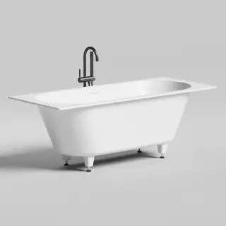 Salini Ornella Axis Ванна 170x70см., встраиваемая, S-Sense, цвет: белый матовый