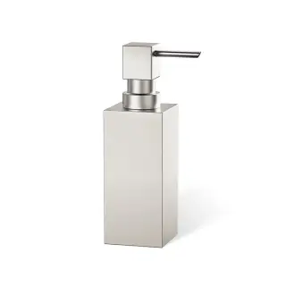 Decor Walther Cube DW 395 Дозатор для мыла, настольный, цвет: никель сатинированный