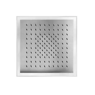 Fantini Acqua Zone Верхний душ 35х35см., потолочный, цвет: матовая оружейная сталь