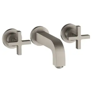 Axor Citterio Смеситель для раковины, встраиваемый, излив: 16.2см., цвет: сталь