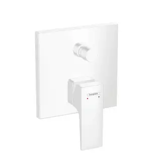 Hansgrohe Metropol Встраиваемый смеситель для ванны с переключателем и обр. клапанами, внешняя часть, цвет: белый матовый