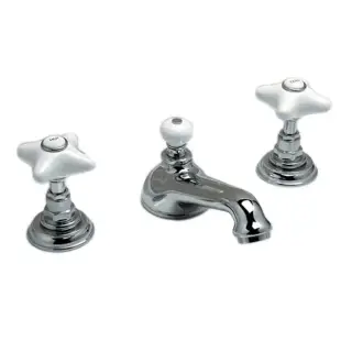 Devon&Devon White Rose Смеситель для раковины, цвет: хром