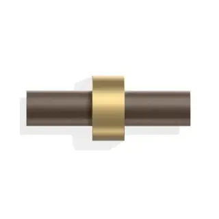 Decor Walther Century HAK2 Крючок двойной, цвет: золото матовое/бронза