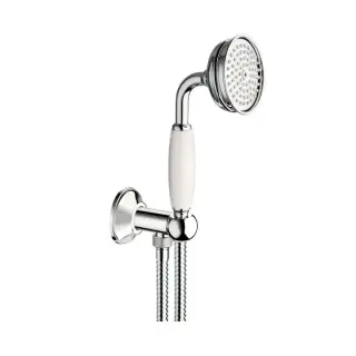 Carimali Colonial Душевой гарнитур: ручной душ с держателем и шлангом 150см., цвет: хром