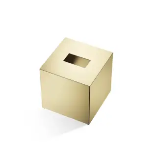 Decor Walther Cube KB 83 Диспенсер для салфеток 13.3x13.3x13.5см, настольный, цвет: золото матовое