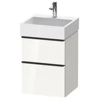 Duravit D-Neo Тумбочка подвесная 48.4x44.262.5см., раковина, 1 ящик, цвет: белый высокоглянцевый
