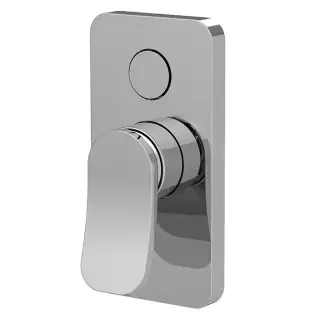 Fima Carlo Frattini Flo Смеситель для душа, встраиваемый, с переключателем на 2 выхода, цвет: хром