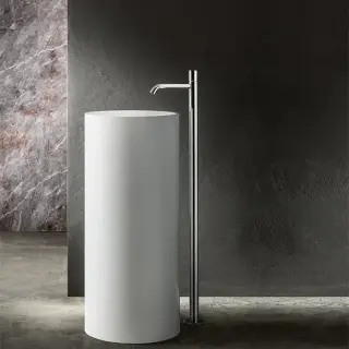 Fantini Nostromo Смеситель для раковины, напольный, цвет: хром