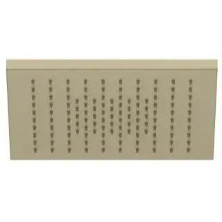 Fantini Acquafit Верхний душ 30х30см., потолочный, цвет: Matt British Gold PVD