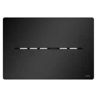 TECEsolid Панель смыва для унитаза, бесконтактная, от сети 12В, цвет: черный матовый