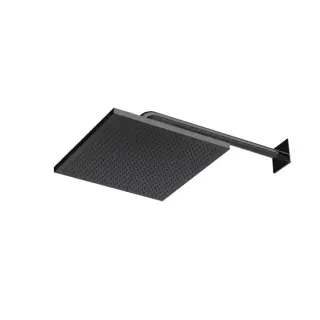 ALMAR VELVET RAIN Верхний душ 300х300 мм (без держателя), отделка черный матовый
