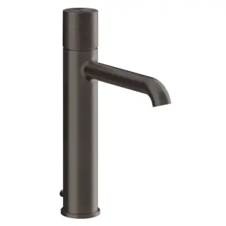 Gessi Habito Смеситель для раковины, 1 отв., цвет: Black Metal Brushed PVD