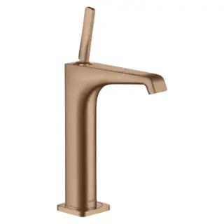 Axor Citterio E Смеситель для раковины 190, на 1 отв., высокий, цвет: шлифованное красное золото