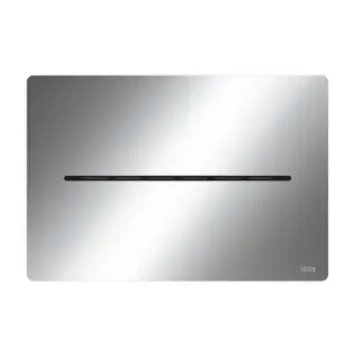 TECEsolid Металическая панель смыва для унитаза TECEsolid с бесконтактной активацией, батарея 6 В, хром глянцевый