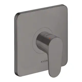Axor Citterio M Смеситель для душа, встраиваемый, цвет: шлифованный черный хром