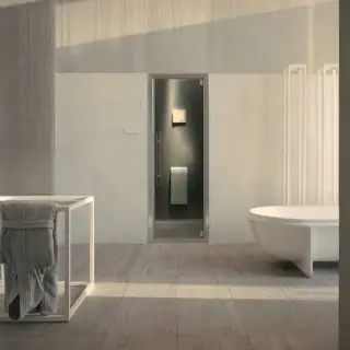 Effegibi Easysteam Smart 45 Парогенератор 42x11x64см, с гидроизоляционным матом Schl&uuml;ter, производительность пара: 6.6 кг/час, цвет: RAL 9003