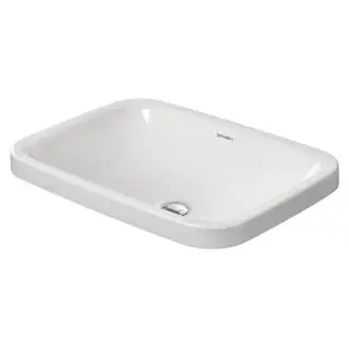 Duravit DuraStyle Раковина 60x43см., без отв., встраивания сверху, без перелива, цвет: белый