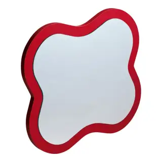 Laufen Florakids Зеркало 435x21x383 мм, &laquo;цветок&raquo;, цвет: красный