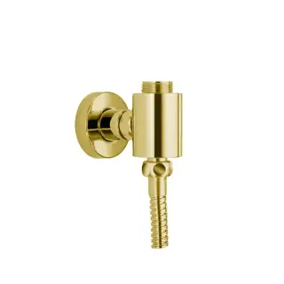 Fima Carlo Frattini Colonne doccia Подвод воды, со шлангом 60см., цвет: золото
