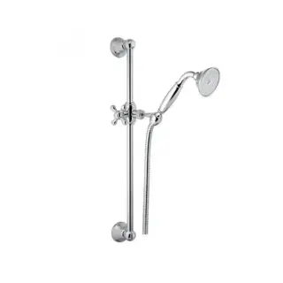 Gattoni PD Душевая стойка 60см с лейкой CLASSIC и шлангом, цвет DARK NICKEL