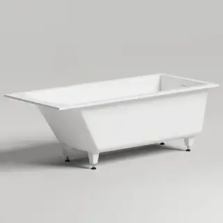 Salini Cascata KIT Ванна встраиваемая, с прямоугольной чашей, 170х75х60см, регулируемые ножки, донный клапан 