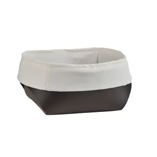 ADJ Корзина для хлеба, 15x15xH7 см., цвет: шоколад/капучино