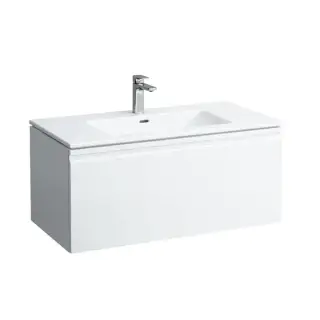Laufen Pro S Тумба с раковиной 100х50х46см, подвесная, цвет: белый матовый