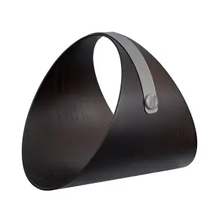 ADJ Дровница Ben, D36 см., цвет: серый/черный