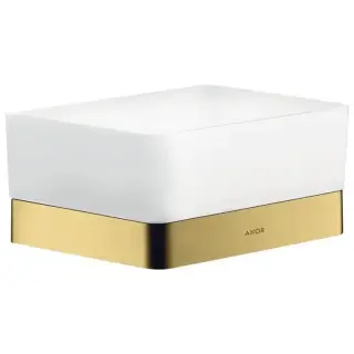 Axor Universal Softsquare Полочка 15х7см., подвесная, цвет: полированное золото