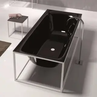 Bette Lux SHAPE Ванна прямоугольная отдельностоящая, 180х80х45см на каркасе, покрыта эмалью снаружи и изнутри, BetteGlasur&reg; Plus, цвет: белый