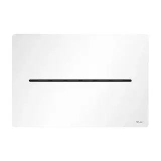 TECEsolid Металическая панель смыва для унитаза TECEsolid с бесконтактной активацией, батарея 6 В, белый матовый