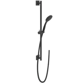 Gessi Rilievo Штанга в комплекте с душевой лейкой, шланг 1,50 м., цвет: nero XL